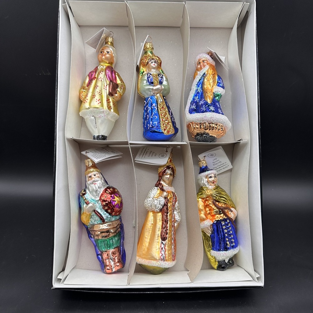 Lot 6 Radko Sealed RUSSIAN RHAPSODY 1996 96-RUS Ornaments Ltd Ed NIBWT